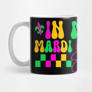 In My Mardi Gras Era Festival Retro Groovy Carnival Holiday Mug